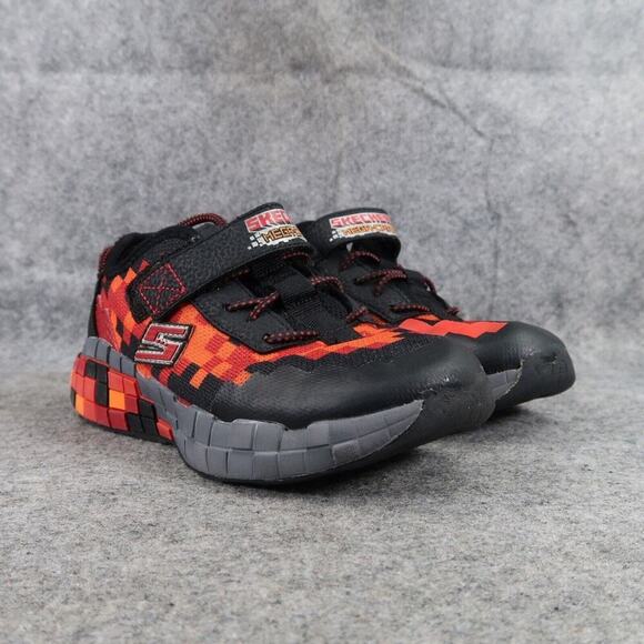 Skechers Shoes Kids 1.5 Sneakers Mega Craft Athletic Sport Pixel Big Boy Easy On - Picture 1 of 14